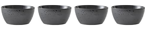 BITZ Schalenset Dia 12 x 6 cm 4 Stck Galaxy Black