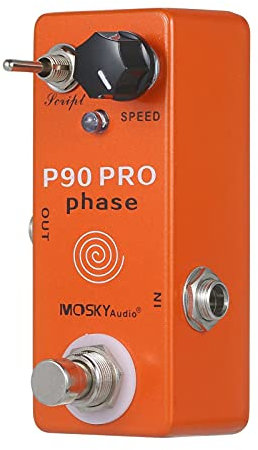 Btuty P90 PRO PHASE Phaser Pedal Gitarreneffekte Single Mini Vintage Phaser Pedal Effektpedal