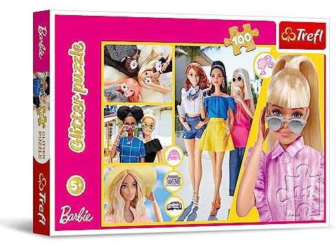 Trefl 14830 Barbie Kinderpuzzle, Mehrfarbig