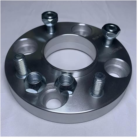 Spurverbreiterung Auto Distanzscheiben 1 Stück 15 Mm PCD 4 X 100 Radadapter, Abstandshalter, Nabenzentrierungsbohrung, 54,1/56,1/57,1 Mm Radbolzen M12 X 1,5 (Size : Center Bore 54.1mm)