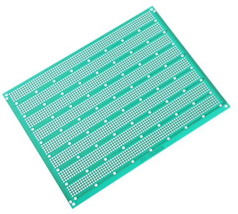 Gatuida 3pcs Circuit Power Supplies Electronic Prototyping Solder-able Circuit Boards Board Joint Plate Experiment Tool Diy Work