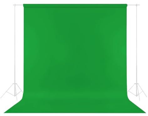 200 x 300 cm Fondo de Pantalla Verde: Fondo de Pared para Fotos Lavable, Fondo de Pantalla Verde para Fotografías, Videos y TV