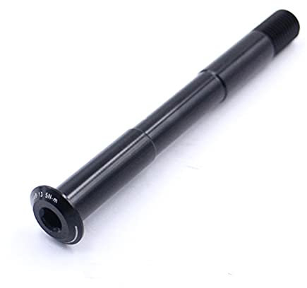 Fahrrad Steckachse,Fahrrad Steckachse Vorderrad Rennradfahrrad vorne / hinten bisach achse 100/142 * 12mm für aluminium schwarz discbremsfass welle radfahren teile zubehör ( Color : Front 100x12mm )