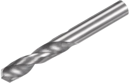 QUARKZMAN Massiver Hartmetall-Bohrer, 5,8 mm (0,228) YG6X/C3 Mikrokorn-Hartmetall-Spiralbohrer mit geradem Schaft zum Bohren von Edelstahl, Aluminium, Metall und Kunststoff