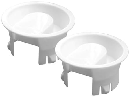 Hohopeti 2pcs Lid Tumbler Cover Replaceable Pitcher Lid Plastic Fit for Cup Kettle Leakproof Seal Easy to Install Clean
