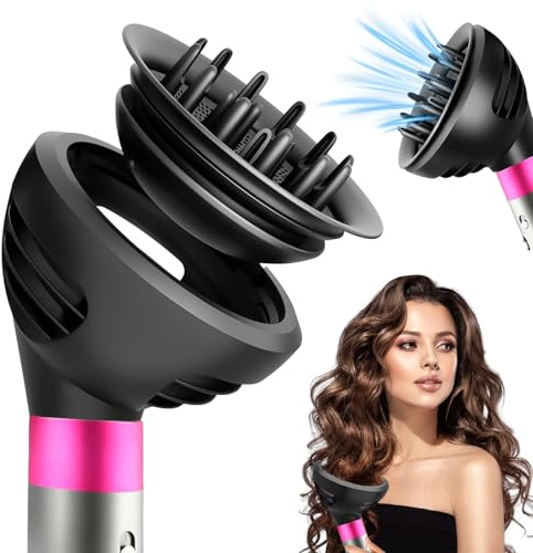Haar Diffusor Aufsätze für Dyson Airwrap HS05 HS01 HS08, diffuser haare Wellen und Locken diffusor aufsatz föhn für Dyson Airwrap, Umwandelbar in Haartrockner Diffusor Föhn
