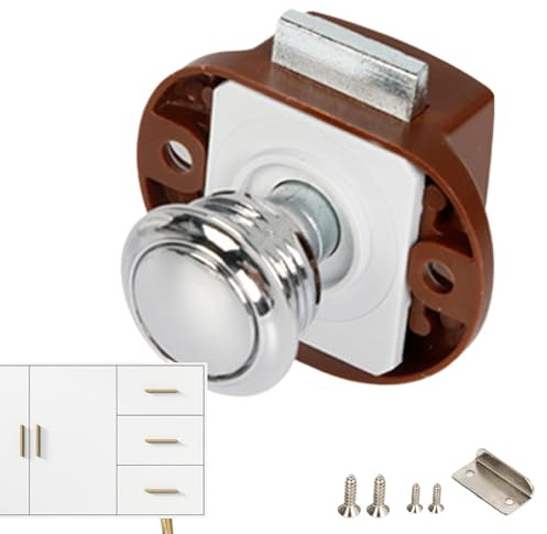 Serrature per - Serratura Senza Chiave per Porte in Lega di Zinco - Sostituzione Serratura Sicurezza Per Autocaravan Furgone Cassetto Viaggio Barca Nave Yacht