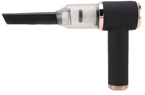 UPALDHOU Potente Aspirazione, Pulizia Migliorata, Design Senza Filo, Teste di Spazzole Adattabili, Carico Rapido, Aspirapolvere Portatile da 3000 MAh con Potente Aspirazione per Pulizia del, Cordless