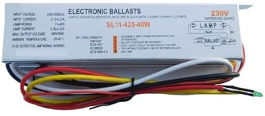 reattore elettronico SL11-425-40W Lampada Reattori elettronici T5 40W Reattore for GPH436T5L GPH793T5L GPH843T5L G36T5L TUV36WT5 TUVPL-L36W