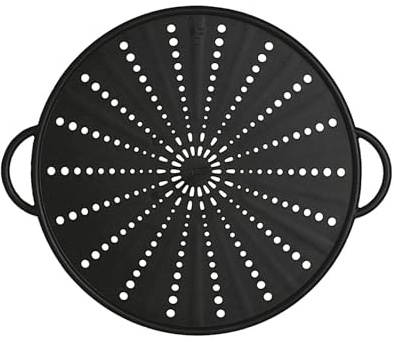 Emsa 514561 Spritzschutz, Ø 31 cm, Silikon, Anthrazit, Smart Kitchen, Grau