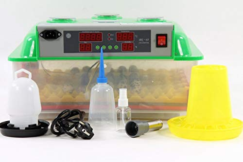 HeuSa Tech Inkubator VOLLAUTOMATISCH BKProActive-Q aktiver Luftbefeuchter für Wachteln Tauben Fasane Brutautomat Brutmaschine Zubehör deutsche Anleitung