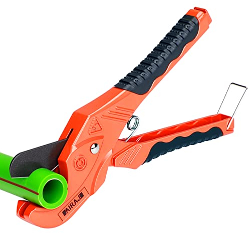 AIRAJ 0-33mm PVC-Rohrschneider,Mini Rohrschneider,SK-5 High Carbon Steel,Geeignet für PVC/PE/PP/PEX/PPR,Ideales Rohrschneider Kunststoffrohre