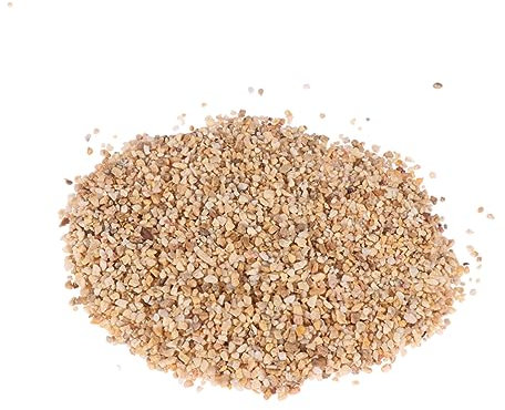 DOITOOL Aquariumkies 500g Aquariumsand Steinbodensand Natürliche Dekoration für Aquarien