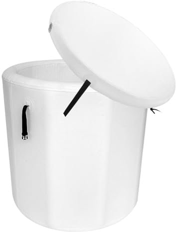 HUIOP Baignoire de Glace Gonflable extérieure, Baignoire de Spa à plongée Froide, Baignoire de Glace de Sport Pliable et Portable, Piscine Gonflable, Piscine de Bain de Glace intérieure,Bain de Glace