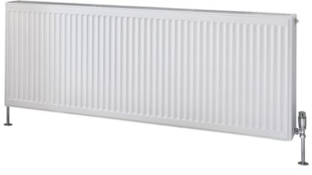 Milano Compact White Type 33 Horizontal Triple Panel Convector Radiator - 600mm x 1600mm
