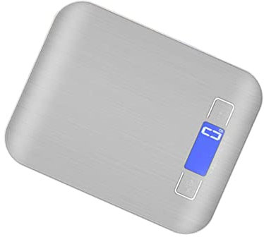 Garneck 5kg Küchenwaage Digitale Multifunktionswaage Ohne Batterie Hochpräzise Sensoren Leicht Und Tragbar Für Heimische Küche