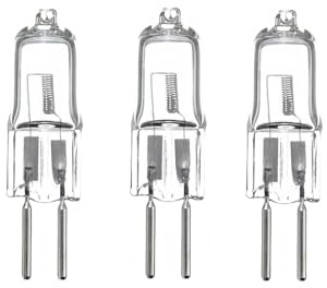 LISOCLU G5.3 G4 G6.35 Halogen Lamp Bead Melting Wax Aromatherapy Lamp Bulb Plug Type Halogen Lamp G5.35/120V 50W