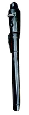 Zymoplas Stylo à lumière UV, artisanat exquis, effet Invisible, durable, résistant à l'usure, stylo à encre Invisible en plastique avec stylo lumineux UV, Noir, 13.4 * 1.5 cm