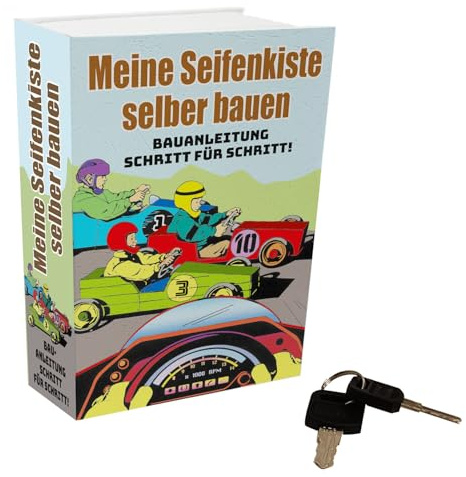 Seifenkiste selber bauen Booksafe Lustiges Geheimversteck für kreative Heimwerker als Buchtresor