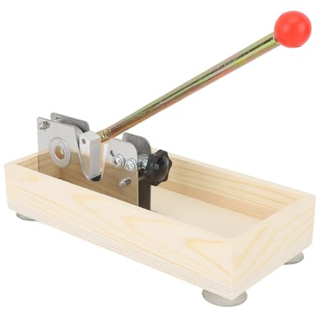 EMUKOEP Noix de Casse-noix, Outil D'ouvreur de Casse-noisette Ergonomique et Réutilisable pour les Noisettes, les Amandes, les Châtaignes