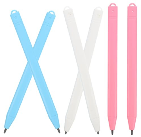 GARIOUANS 6pezzi Stilo per Disegno Lcd Ricaricabile Alta Precisione Penna per Scrittura per Tavolette da Disegno Tablet Riutilizzabile senza Alimentazione Portatile per Artisti e Scrittori