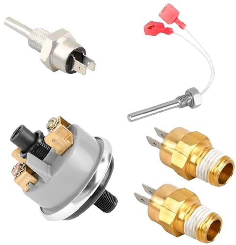 SkyPOOU Set di manutenzione del riscaldatore della piscina facile da usare Set di riparazione professionale per servizio di piscina per una durata prolungata Parti metalliche di efficienza