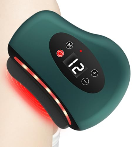 Masajeador De Pies Con Calor Ajustable De 12 Niveles | Raspador de Masaje para Pies con Luz Para Recuperación Relajación Hogar Diario Viaje Spa Hombres Mujeres Pierna Brazo