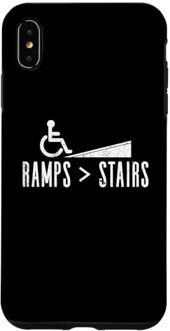 Rampes > Escaliers - Handicap en Fauteuil Roulant Coque pour iPhone XS Max