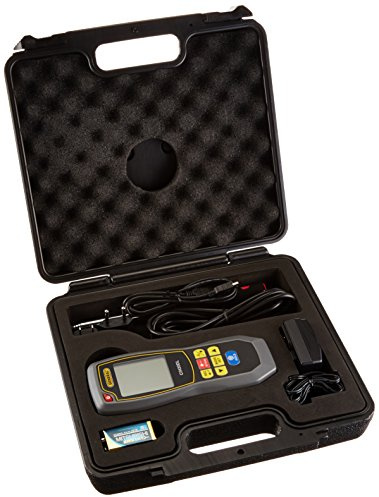 General Tools CIH20DL Hot Wire Data Logging Anemometer with Cfm/Cmm & 8: 1 Irt Thermometer