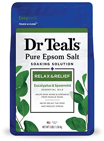 Dr Teal's Epsom Salts Eucalyptus 3Lb 1.36Kg