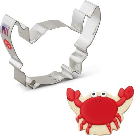 Ann Clark Cookie Cutters Krabben-Ausstecher, 13,97cm Crab Ausstecher