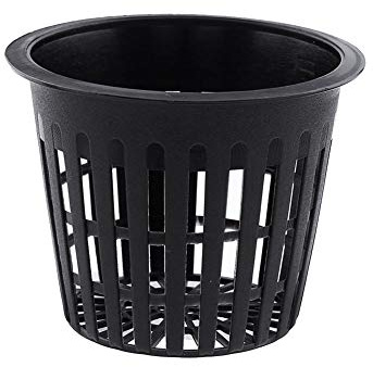 Hydroponische Pflanzenkörbe, 10 Hydroponikkörbe aus Kunststoff für Gartenpflanzen, Gewächshäuser und Gewächshäuser