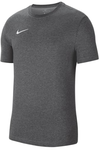 Nike Herren M Nk Df Park20 Tee T-Shirt, Charcoal Heathr/White, XXL EU
