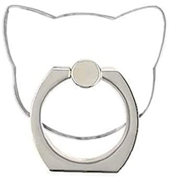 Danlai Universal Stent Mobile Phone Holder Stand Finger Ring Handle for Cell Phone Transparent Holder(cat Transparent)