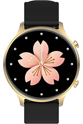 ESSONIO Smart Watch Pulsmesser Schrittzähler Anruf SMS Benachrichtigung Nachricht Anruferinnerung Smart Watch Schrittzähler Uhr Schlaftracker für Kinder Damen Herren für iOS Android