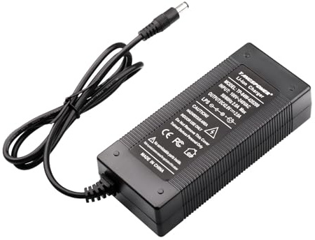 Ladegerät für Elektroroller 42V eScooter Ladegerät 36V AC Netzteil Fahrrad | Ladegerät für 36 Volt Akku Elektroroller E-Bike für 36V Akku/Electric Scooter/E-Bike/Golf Cart/Wheelchair