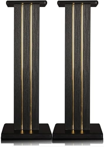 Pieds d'enceintes, pieds d'enceintes au sol, Support de sol en bois, supports for bibliothèque HiFi Home-cinéma et haut-parleurs satellites en bois, expérience d'écoute for cinéma maison(Size:30*23*60