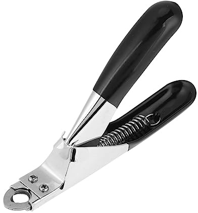 Odorkle Stainless Steel Pet Nail Clippers with Safety Guard Spring Action Ergonomic Handle Home Grooming Tool for Dogs and Cats