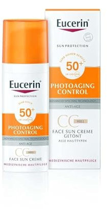 Eucerin Sun Photoaging Control SPF50+ Crema Solare Viso Colorata Naturale 50 ml