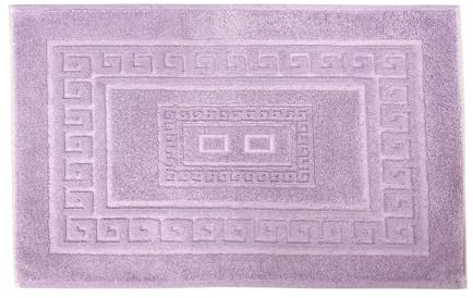 BIANCHERIAWEB Tappeto da Bagno Disegno Torino Colore Lilla 60x180 Lilla