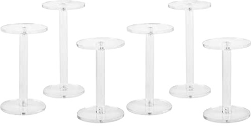 Cabilock Dessertst?nder 6 Runder Acryl- Ausstellungsst? Acryl- Ausstellungsst? - Riser- Display- Riser er- St? Regal