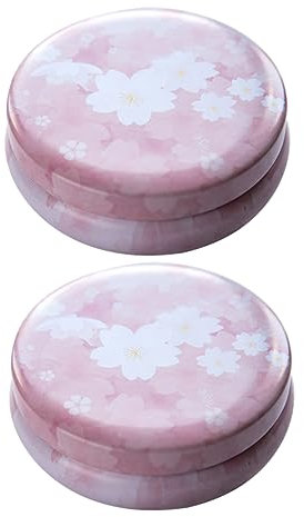 TOPBATHY Barattolo Di Per Caramelle Leggero Portatile Con Motivo Floreale Per Biscotti Per Uso Quotidiano