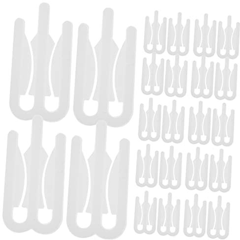 Amosfun 500pcs Yamagata Plastic Shirt Fixing Clips Garment Clips Shirt Clamps Clothes Fixing for Sewing Instead of Pins for Clothes Tightening