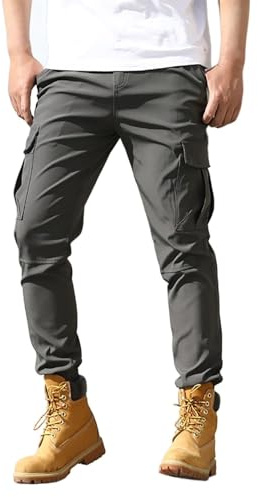 Générique Pantalon Tactique Homme Pantalon Cargo Homme Treillis Militaire Randonnée Chasse Pantalons de Travail Tactique Combat Stretch Extensible Séchage Rapide pour Randonnée et Outdoor