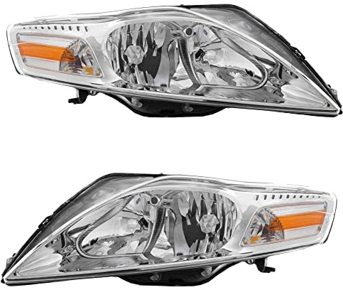 Halogen Scheinwerfersatz Scheinwerfer Satz Hauptscheinwerfer Set links rechts elektrisch H1 H7 PY21W W5W passend für Mondeo IV Turnier BA7
