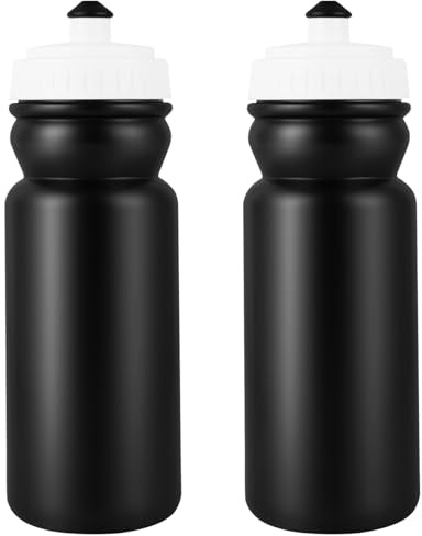 AYESY Borraccia sportiva 600ml,2 pezzi Borraccia Bottiglia Sportiva Multi | Tenuta Stagna, Bici con Beccuccio a Pressione, Senza BPA, Lavabile in lavastoviglie, Borraccias Ciclismo, MTB e Sport