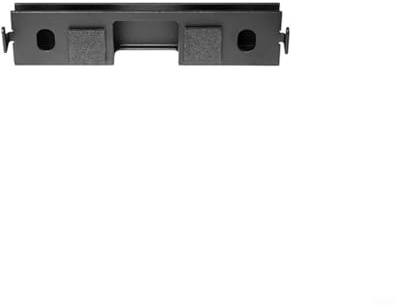 Moliuoly Supporto da parete in metallo per altoparlante centrale Bose Lifestyle 650, montaggio a parete stabile con passacavi per home theater, facile installazione, nero