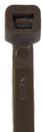 Kabelbinder 200 x 4,8 mm Braun 50 Stück Balkonsichtschutzbefestigung original RheVeTec RheFLEX®R2