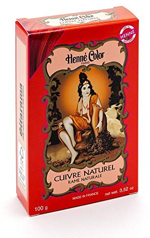 Sitarama Polvere Henne Color: Cuivre Rosso Rame Naturale - 100 gr