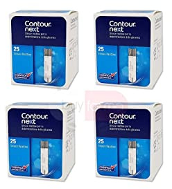 CONTOUR Next Sensoren Teststreifen 100 St Teststreifen